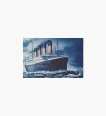 Icefield | Titanic Painting | Art by Eliott Cha'coco Art Board