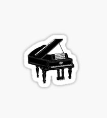 my old grand piano Sticker
