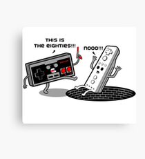 This is the eighties! Nes Canvas Print