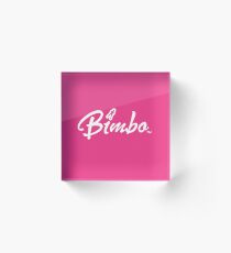 Barbie Bimbo Acrylic Block