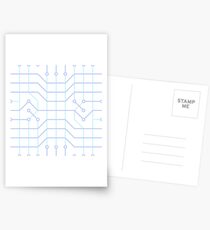 Hard Wired To It Postcards