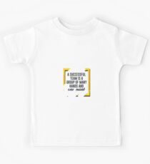TEAMWORK is many Hands and one Mind Kids Tee