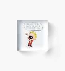 Calvin Acrylic Block