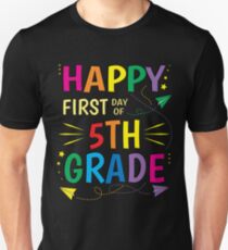 5th Grade Teacher Shirts Back To School T-Shirt Unisex T-Shirt