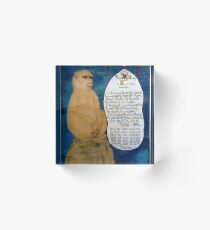 The Monkey,;- Chinese Horoscopes, Your Year. Acrylic Block
