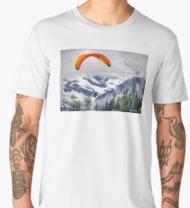 Para Sailing in Interlakin Men's Premium T-Shirt