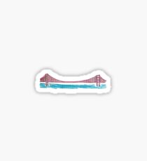 golden gate bridge Sticker