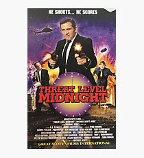 Geng Threat Level Midnight Poster Photographic Print
