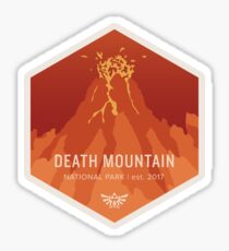 Pegatina Parque Nacional Death Mountain