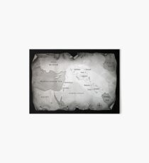 MAP OF MESOPOTAMIA Art Board