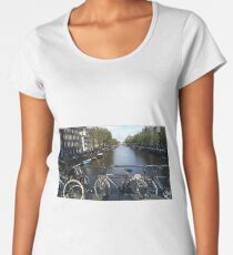 amsterdam canals Women's Premium T-Shirt