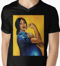 Cardi B! Moneybags and Motherhood Men's V-Neck T-Shirt