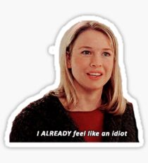 Bridget Jones Diary Sticker