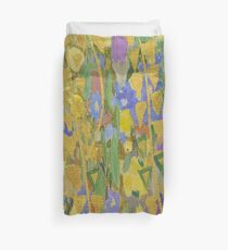 Funda nórdica Flores Rosa Azul Amarillo
