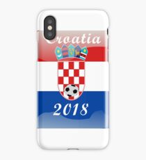 Croatia Soccer shirt Team Russia 2018 TShirt Football iPhone Case