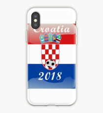 Croatia Soccer shirt Team Russia 2018 TShirt Football iPhone Case