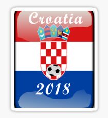 Croatia Soccer shirt Team Russia 2018 TShirt Football Sticker