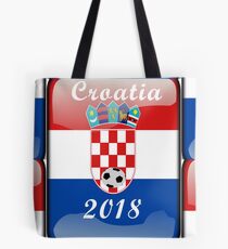 Croatia Soccer shirt Team Russia 2018 TShirt Football Tote Bag