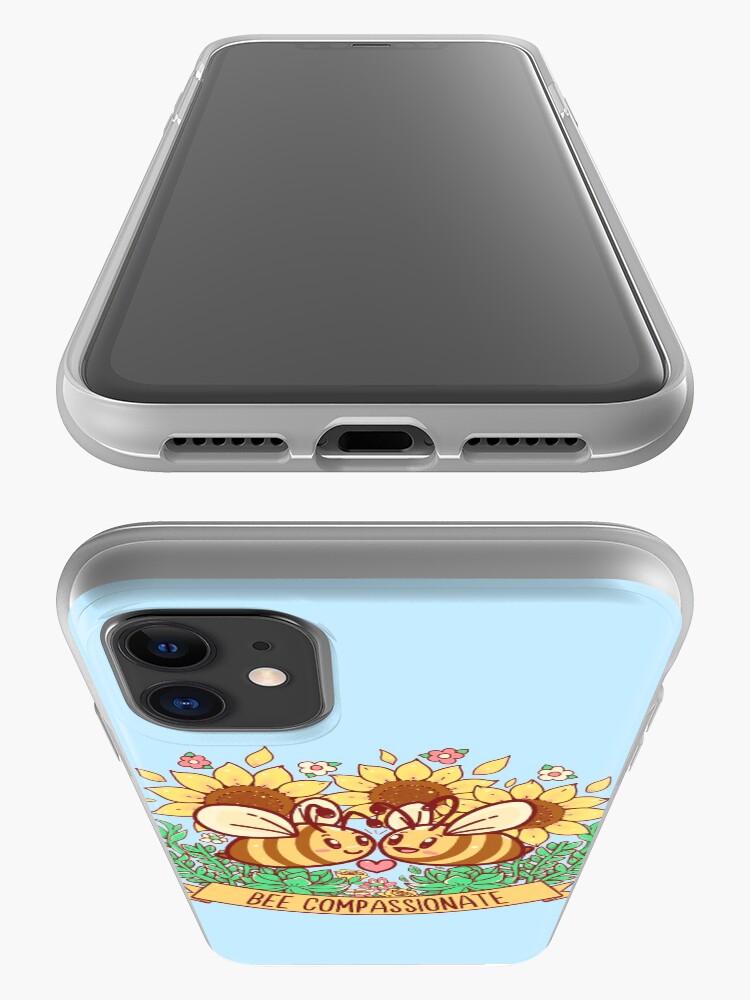 Alternate view of Bee Compassionate - Save the Bees iPhone Case & Cover