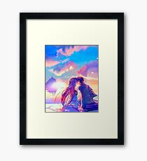 Kirito + Asuna (SAO) Framed Print