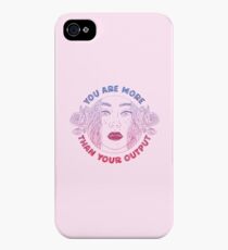 You are more than your output iPhone 4s/4 Case