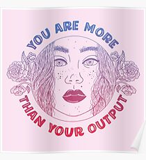 Vous êtes plus que votre sortie Poster