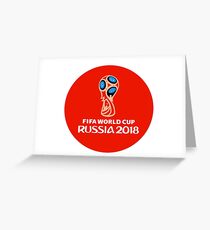 Fifa World Cup Russia 2018 Greeting Card