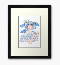 Blue Magic Framed Print