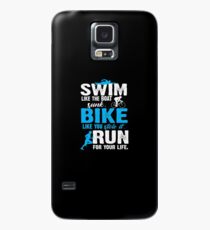 Triathlon Run like you Case/Skin for Samsung Galaxy