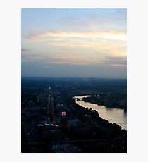 Sunset over Citgo Photographic Print