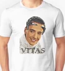 Text Vitas Smile Russian Singer Meme Unisex T-Shirt