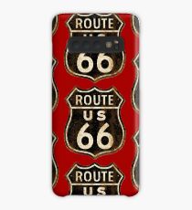 Vintage Route 66 Case/Skin for Samsung Galaxy