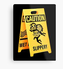 Migos // Slippery Metal Print