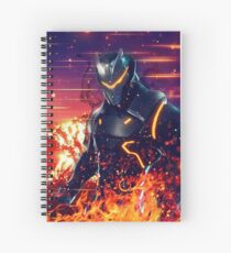 omega skin Spiral Notebook