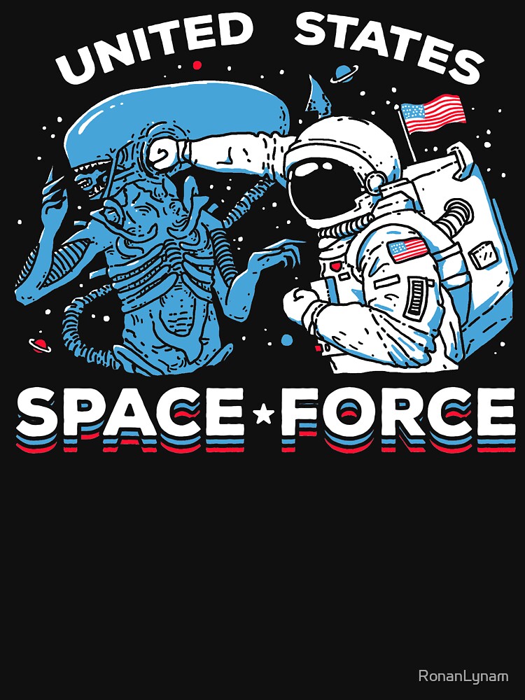 United States Space Force Shirt by RonanLynam
