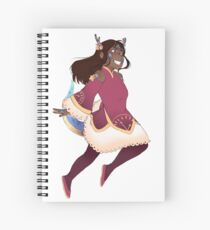 Hikaru- Time traveler-without background Spiral Notebook