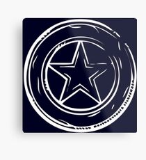 Stern Amerika Metalldruck
