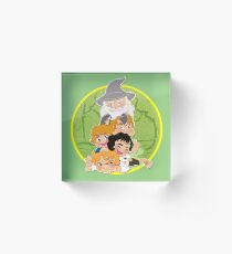 Hobbits Acrylic Block