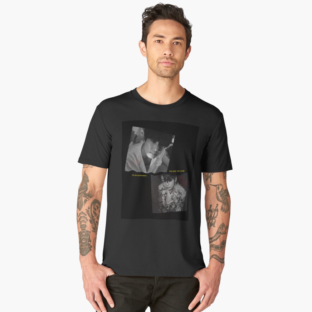 jungkook in black tshirt