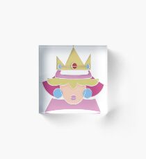 Peach Kabuto Acrylic Block