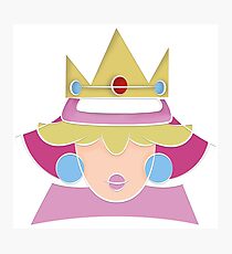 Peach Kabuto Photographic Print
