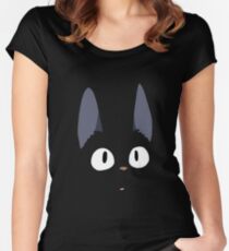 Jiji the Cat! Women's Fitted Scoop T-Shirt
