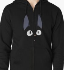 Jiji the Cat! Zipped Hoodie