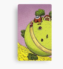 Dbz king kai's house aesthetic Canvas Print