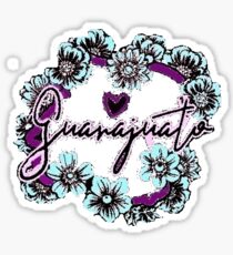 Guanajuato in Black Sticker