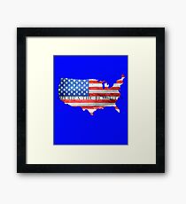 America the Beautiful Framed Print