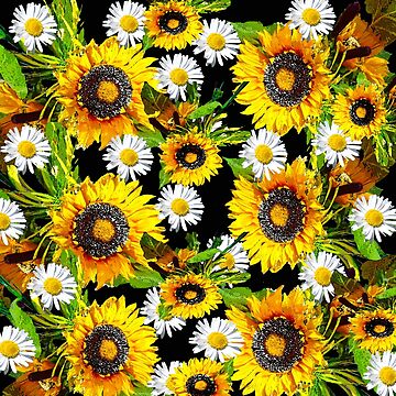 Daisy Flower Sticker — Sisters’ Sunflowers