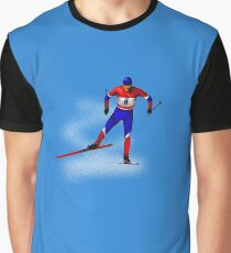 Cross-country skiing Graphic T-Shirt