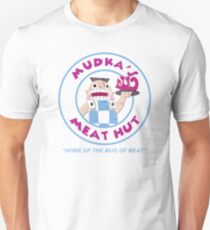 Mudka's Meat Hut Logo Unisex T-Shirt