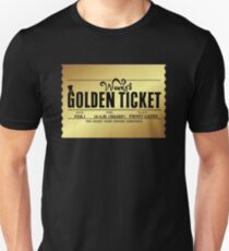 Wonka's Golden Ticket Unisex T-Shirt